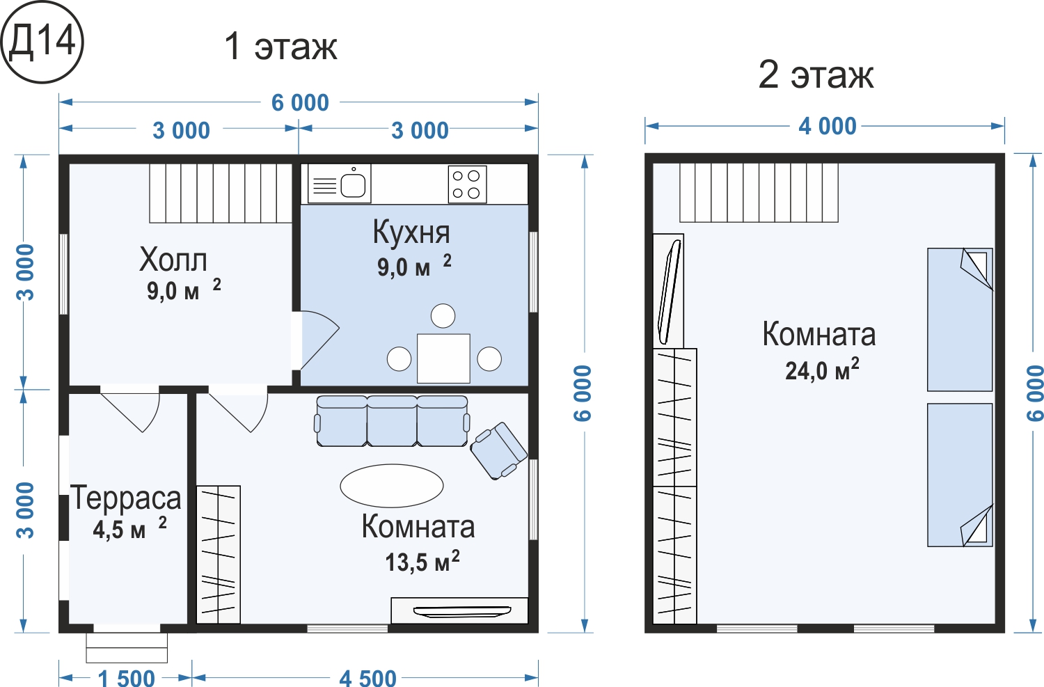 Проект дома 5 8 с мансардой